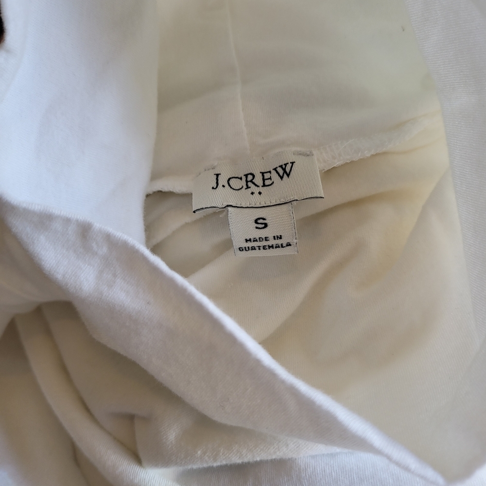 J.Crew White Turtleneck